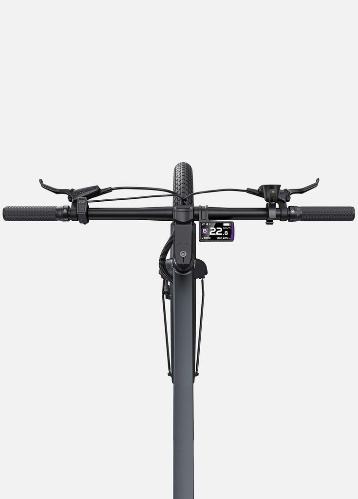 engwe p275 pro e-bike handlebar and display