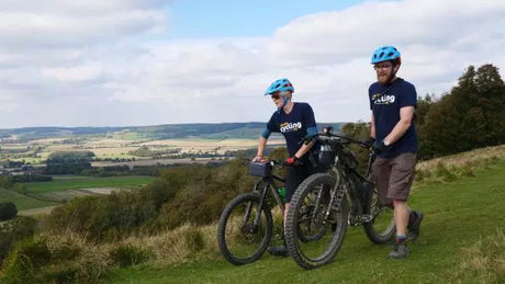 Between a Fat Tire Moped-Style E-bike and a Motorcycle
