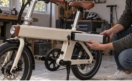 Does a Removable Battery Make a Folding E-Bike Easier to Carry
