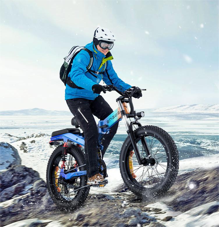 Explore Winter Adventures in Style with ENGWE's Limited Edition X26 & X24 Ymir E-bikes