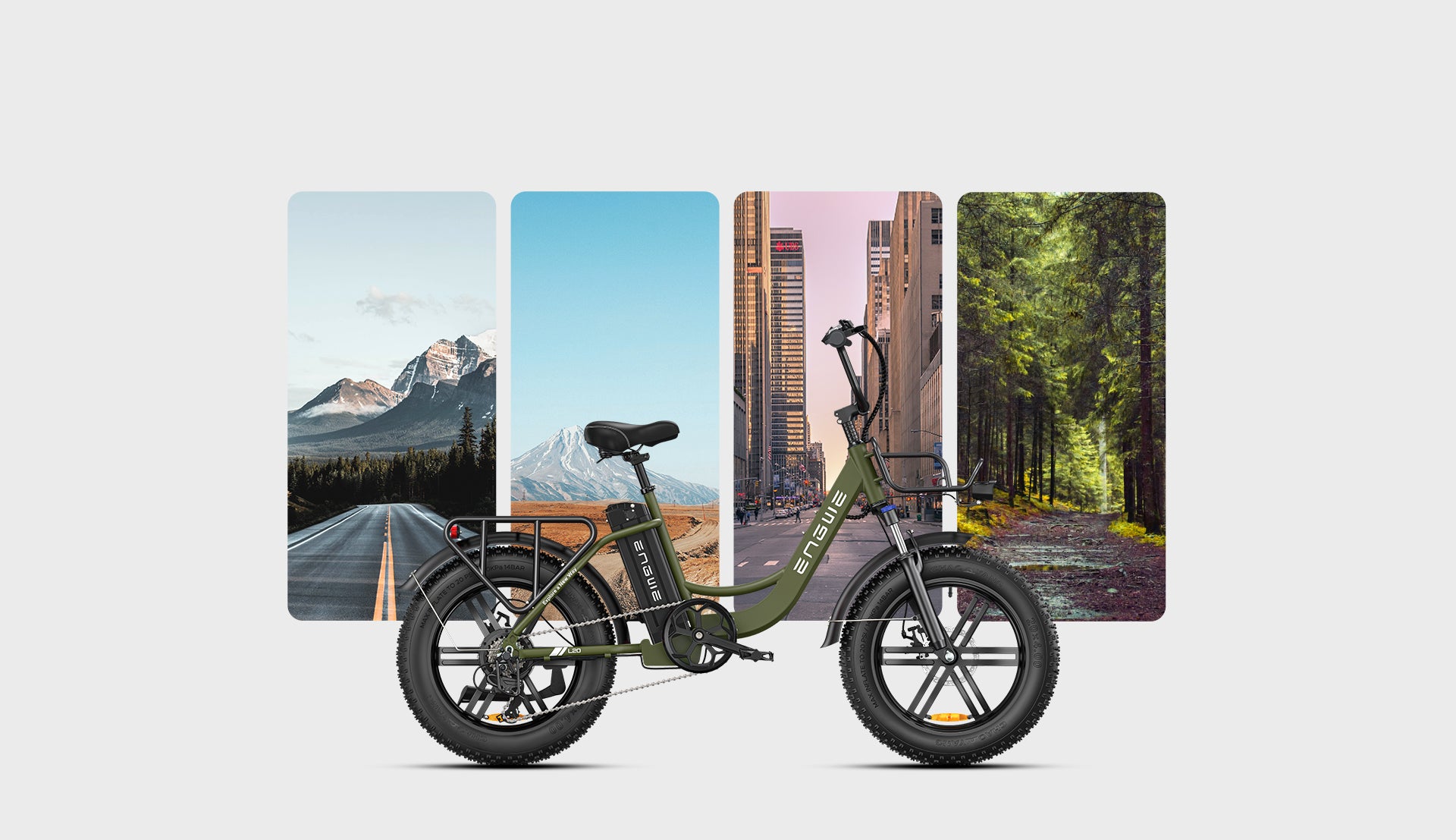 ENGWE L20 Elcykel Terräng