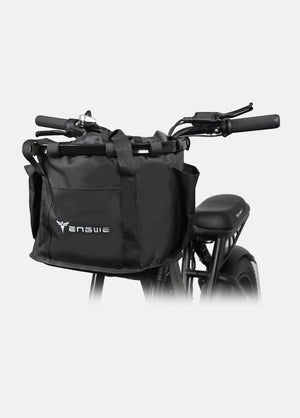 Cesta delantera para bicicleta.