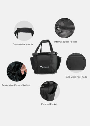 Cesta delantera para bicicleta.