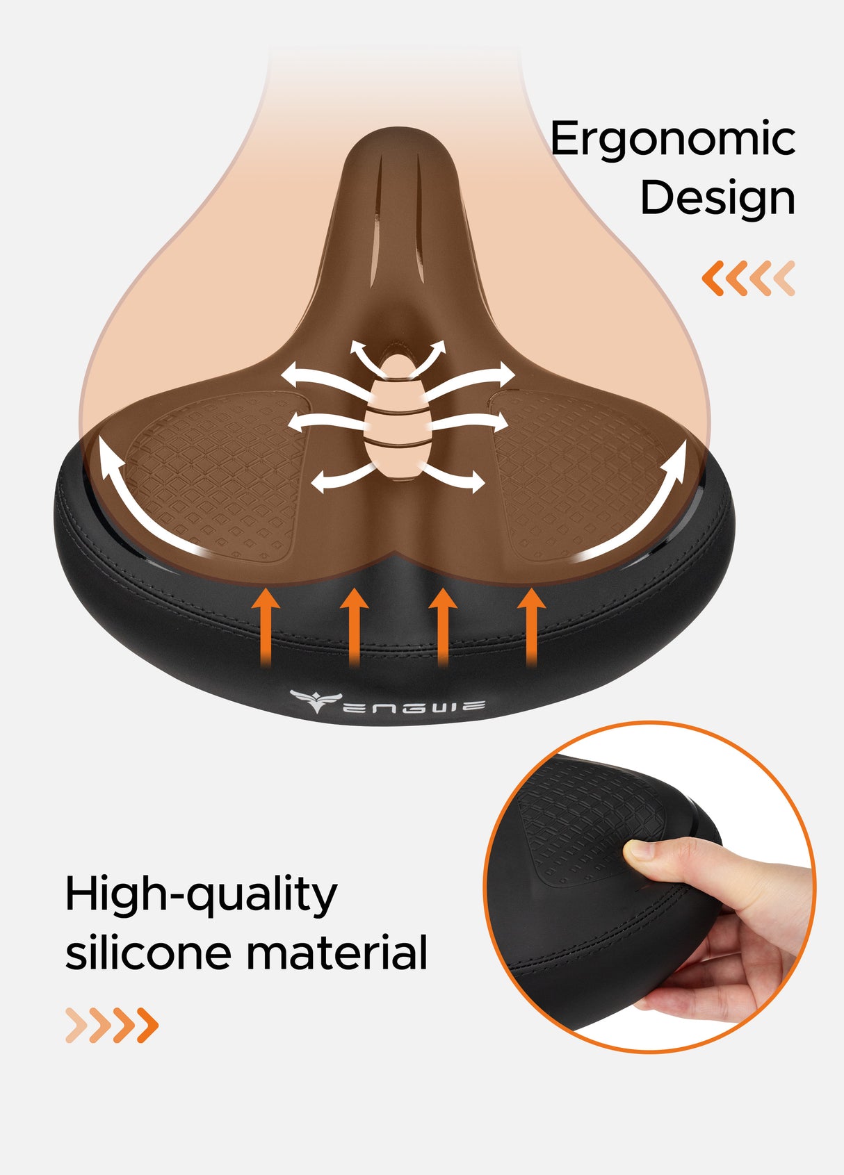 Selle absorbant les chocs
