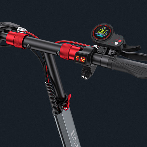 ENGWE Y600 Electric Scooter (bike to work scheme/cycle to work scheme) - Simple and Classic Design <br>The handlebar contains turn signal control, speed and gear control, battery power and voltage display, and other information. The classic design brings you an efficient riding experience.