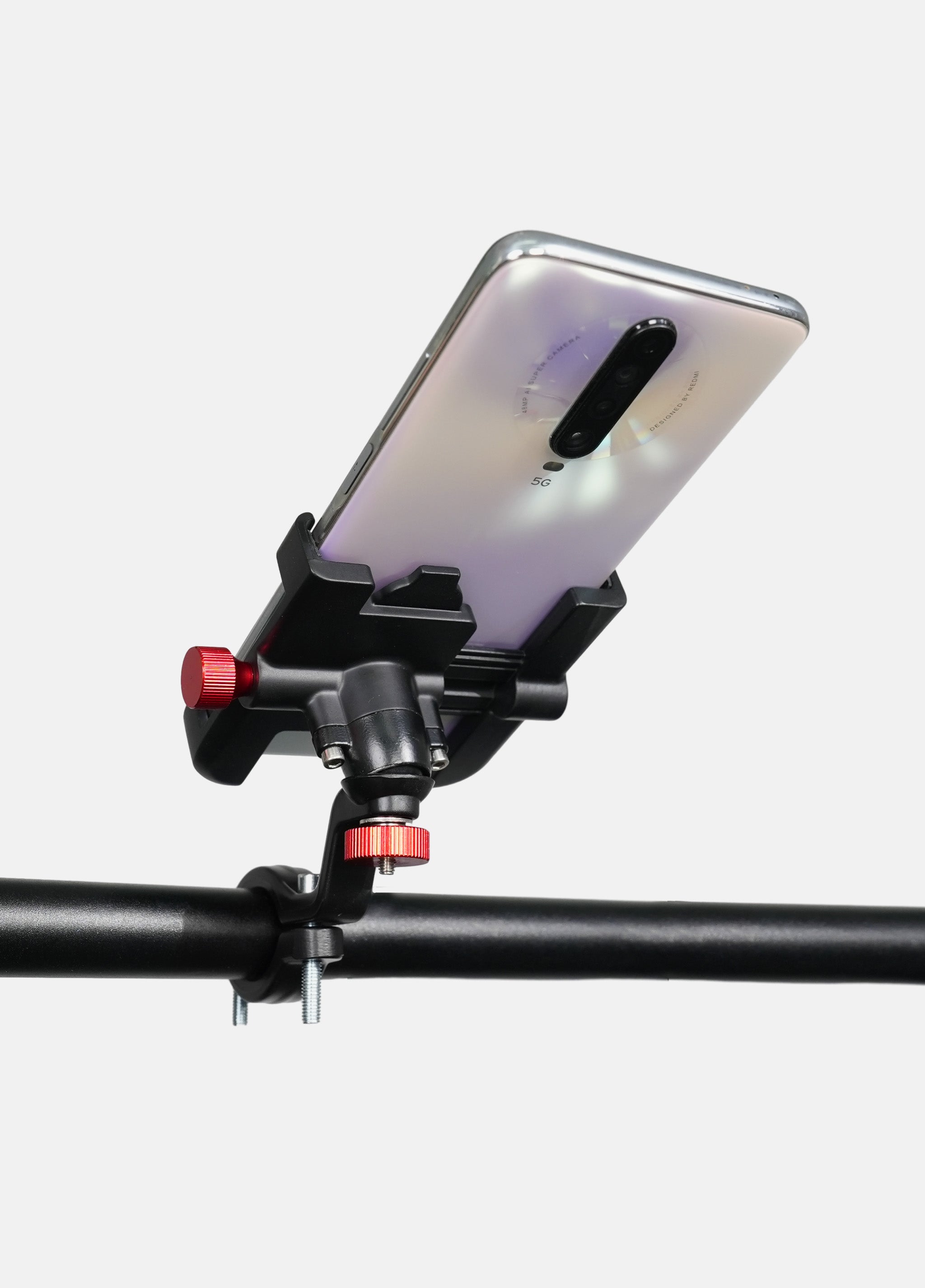 360° rotatable mobile phone holder for bicycles