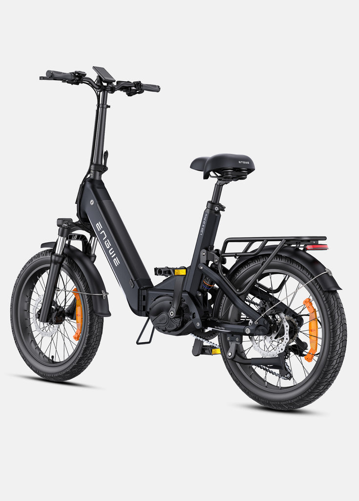 folding e bike ENGWE L20 3.0  Pro with anti theft systems
