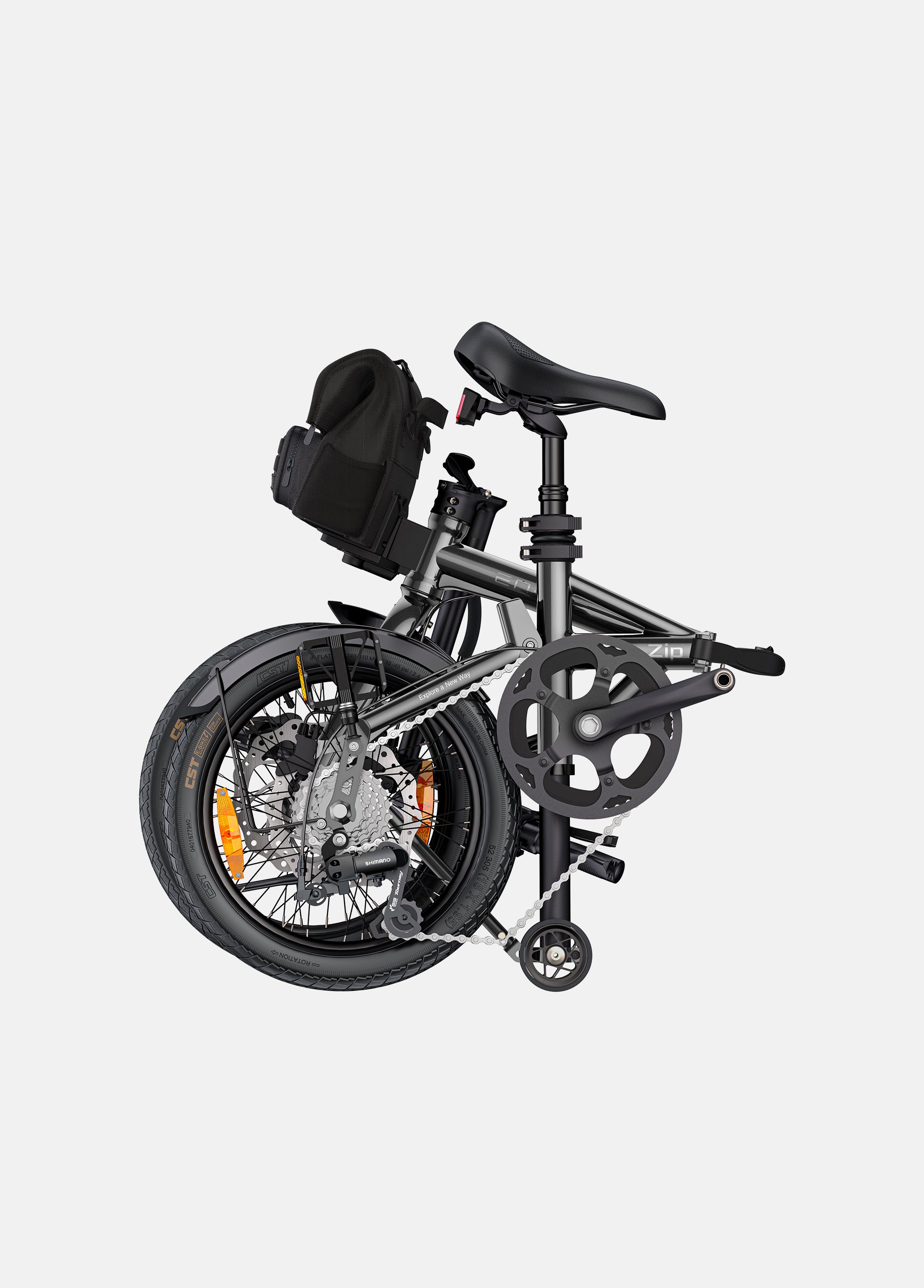 ENGWE Zip Leichtes E-Bike mit 3-Sekunden-Faltmechanismus und