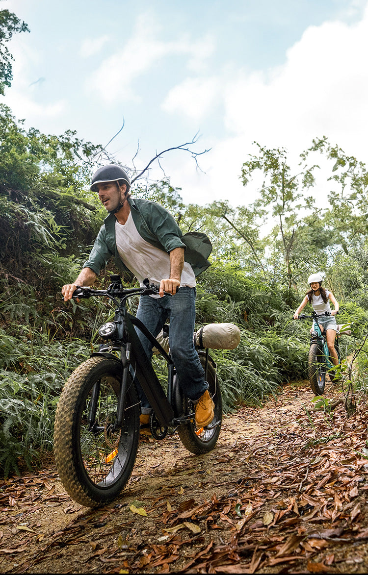 ENGWE E26 Fat Tyre Electric Bike (bike to work scheme/cycle to work scheme) - Stay Safe On Every Terrain<br>Hydraulic brakes keep you safe on the roads and paths you discover no matter the terrain