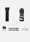 It shows the ENGWE folding bike lock along with its accessories, including two keys, mounting straps, and screws for installation.