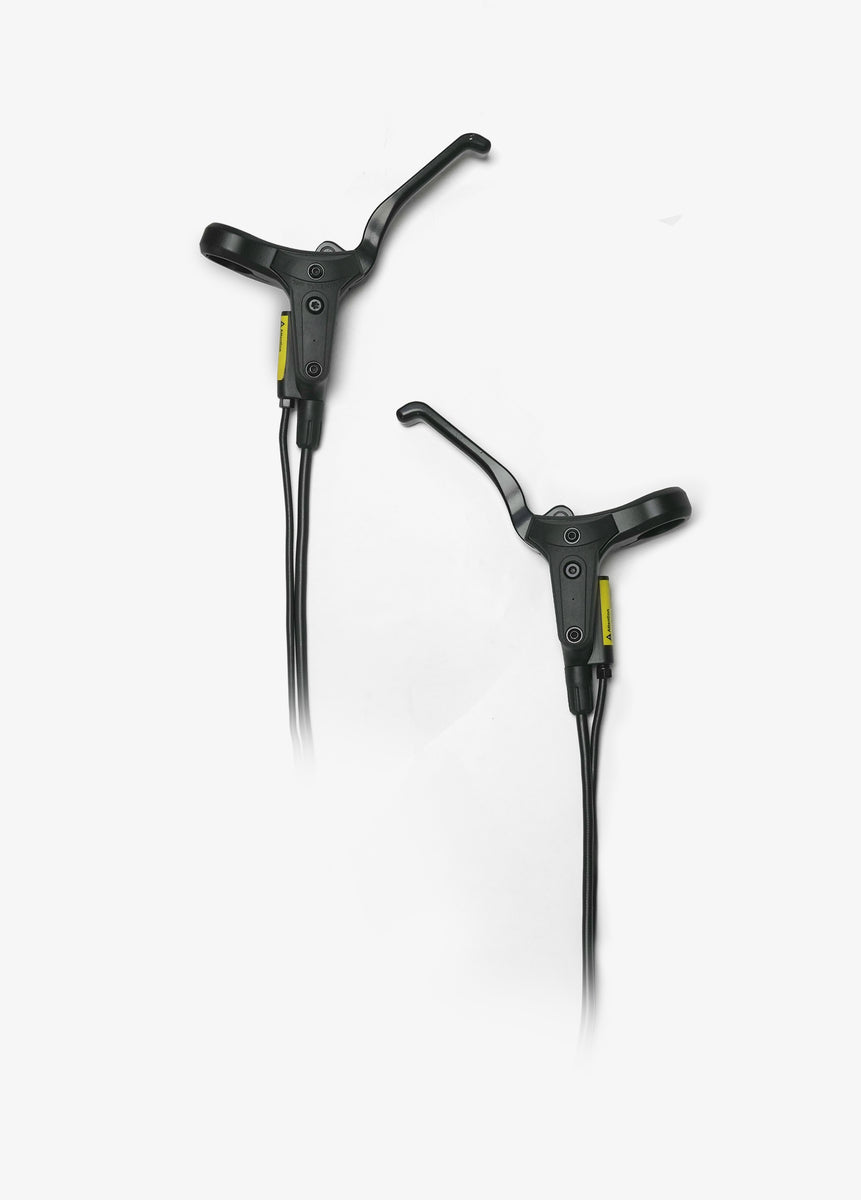 radius hydraulic brake