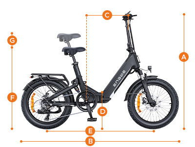 Dimensioni ENGWE L20 3.0 BOOST