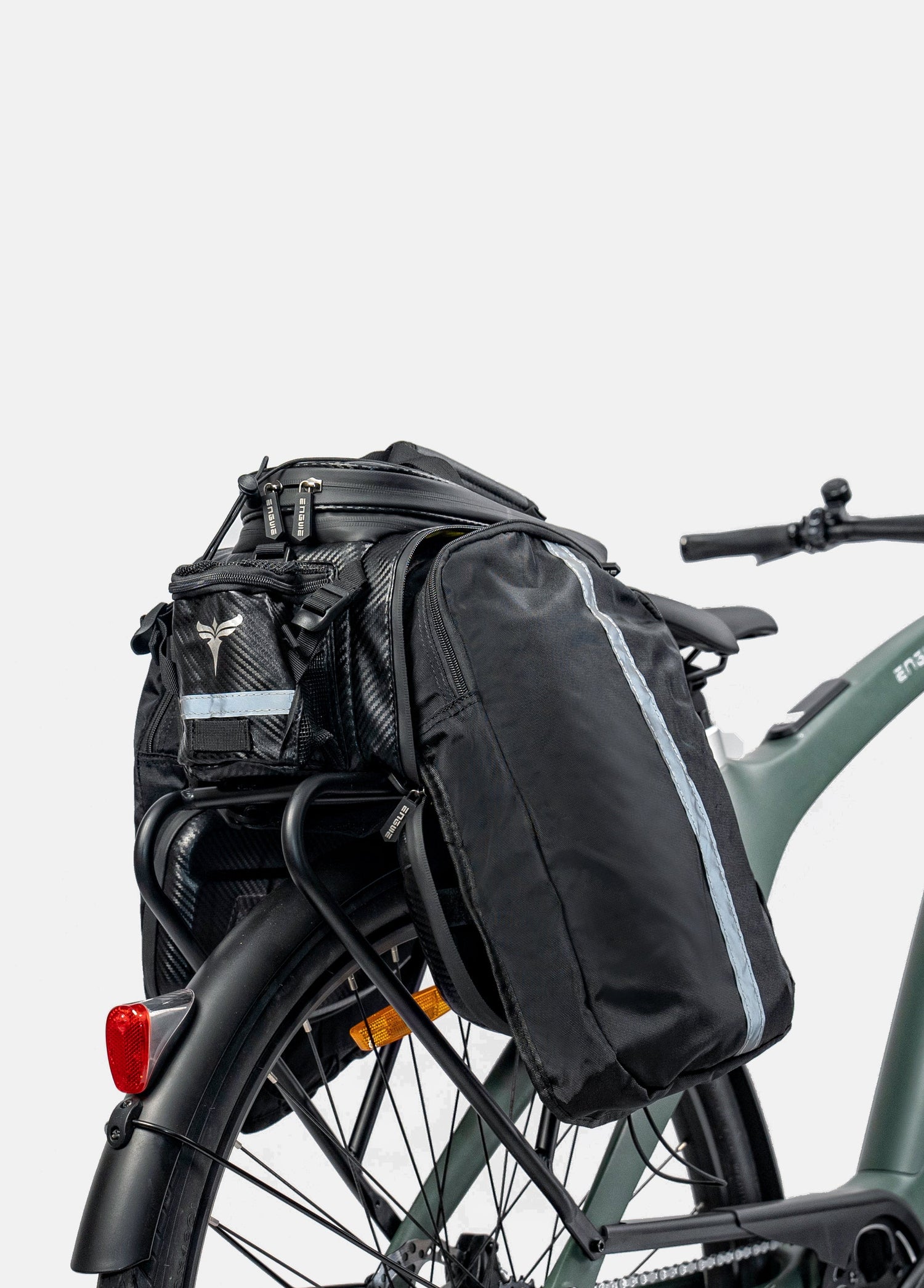 ENGWE rear rack bike bag for ample storage