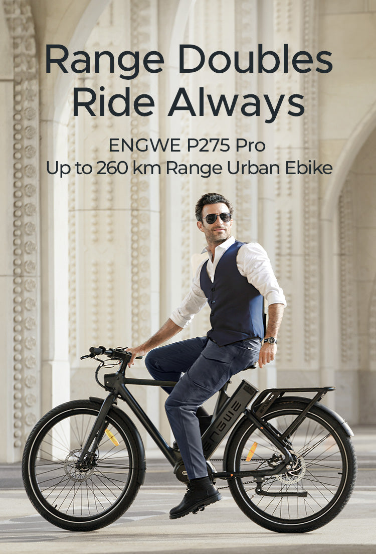 ENGWE P275 Pro Torque Sensor Mid-drive Motor Urban E-bike (bike to work scheme/cycle to work scheme)