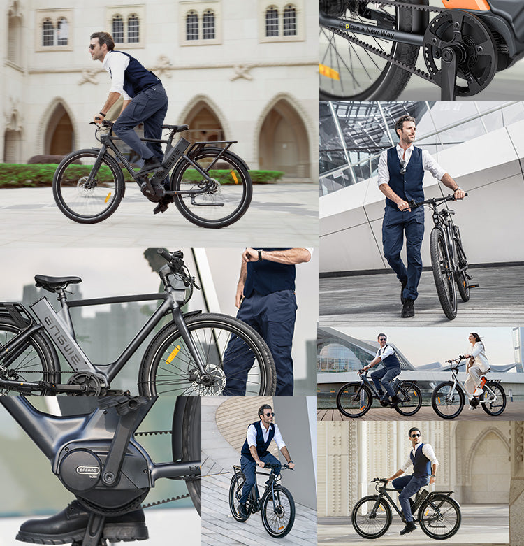 ENGWE P275 Pro Torque Sensor Mid-drive Motor Urban E-bike (bike to work scheme/cycle to work scheme)