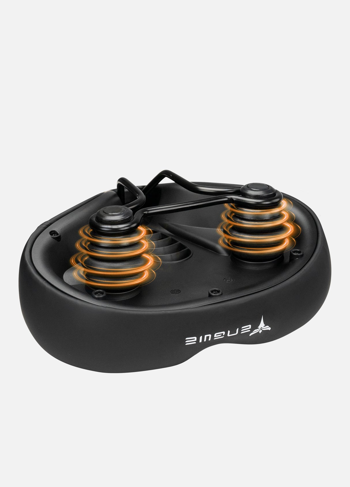 Stoßdämpfender Sattel