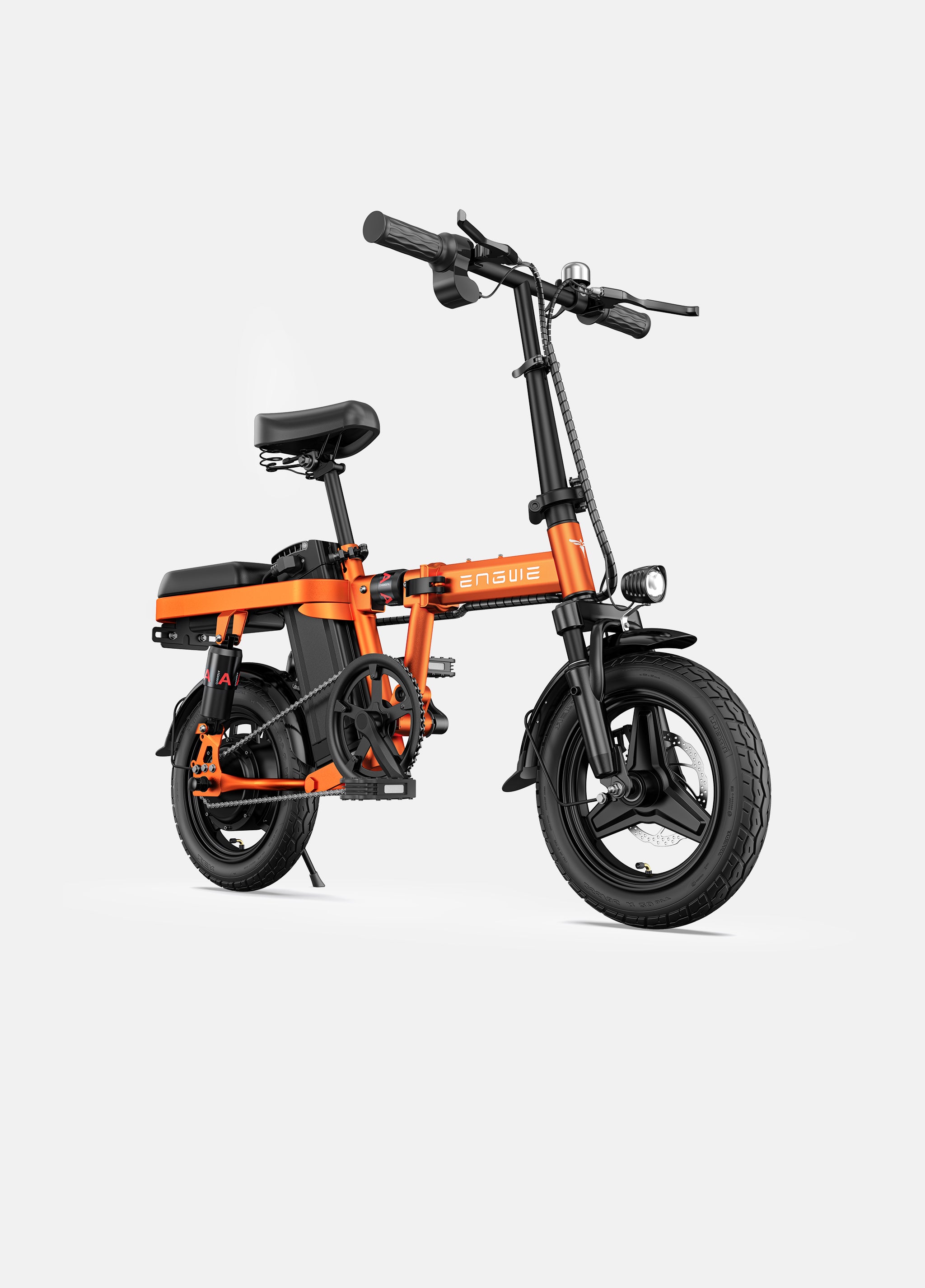 Engwe RS6 Bicicleta eléctrica plegable 350W 25km/h Bicicleta de ciudad con  batería de 48V 10Ah