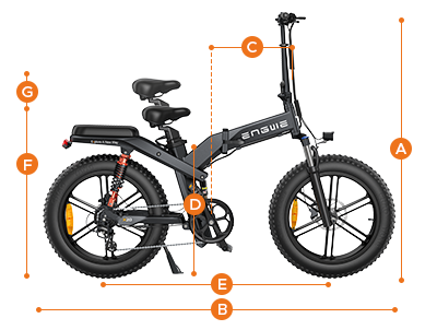 ENGWE E Bike Herren Elektrofahrräder-Ebike mit 48V 13Ah Abnehmbarer  Batterie, E Bike Klapprad 20 Zoll, E-Bike Shimano 7-Gang mit LCD-Display