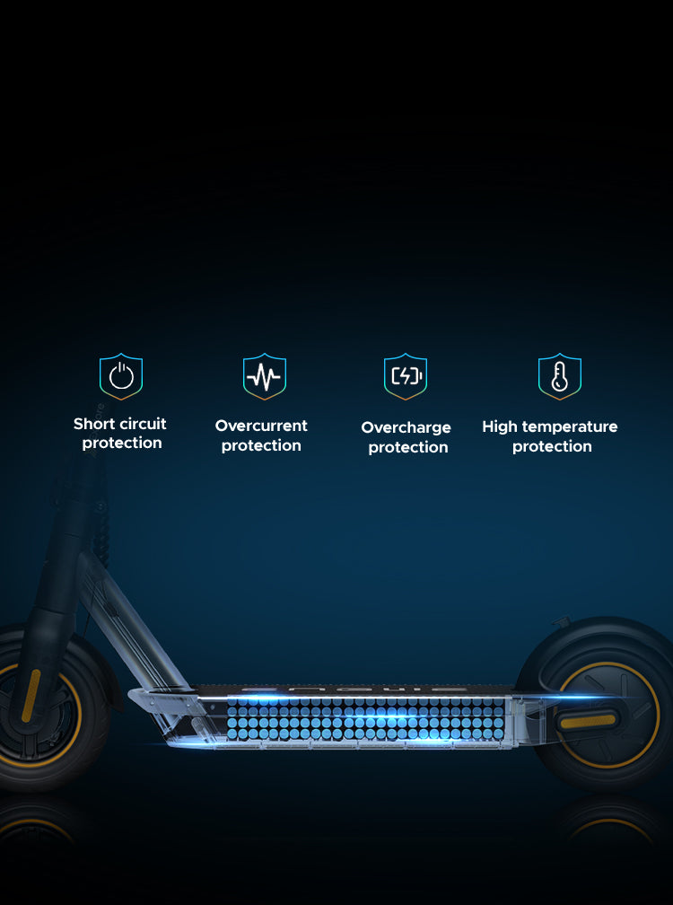 ENGWE Y10 E-Scooter Electric Scooter (bike to work scheme/cycle to work scheme) - BMS intelligent lithium battery management system all-round protection for the battery