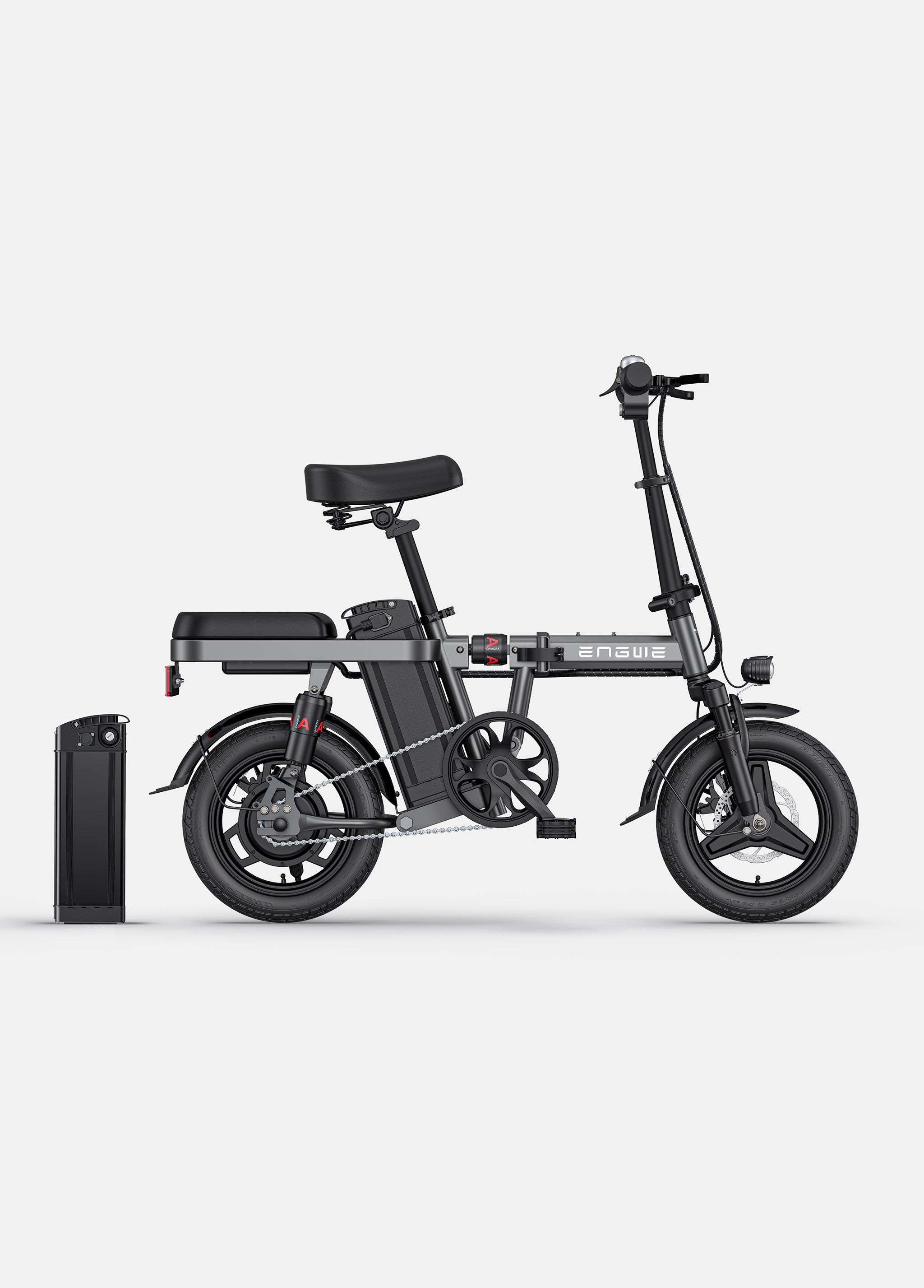 Engwe T14 250W 25Km/h Mini ebike 48V 10Ah Folding ebike 80 Km Range