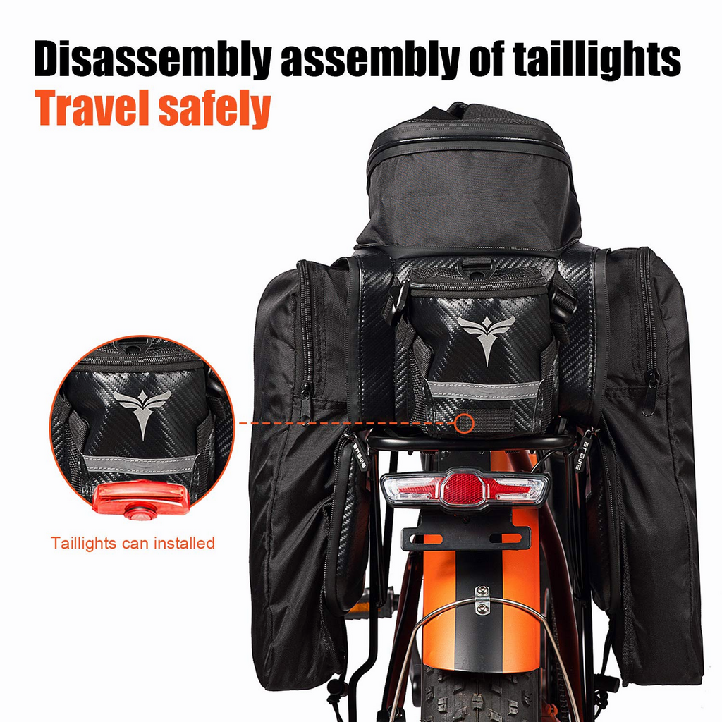 Large Capacity Engwe Waterproof Rack Bag 17-35L | Engwe®